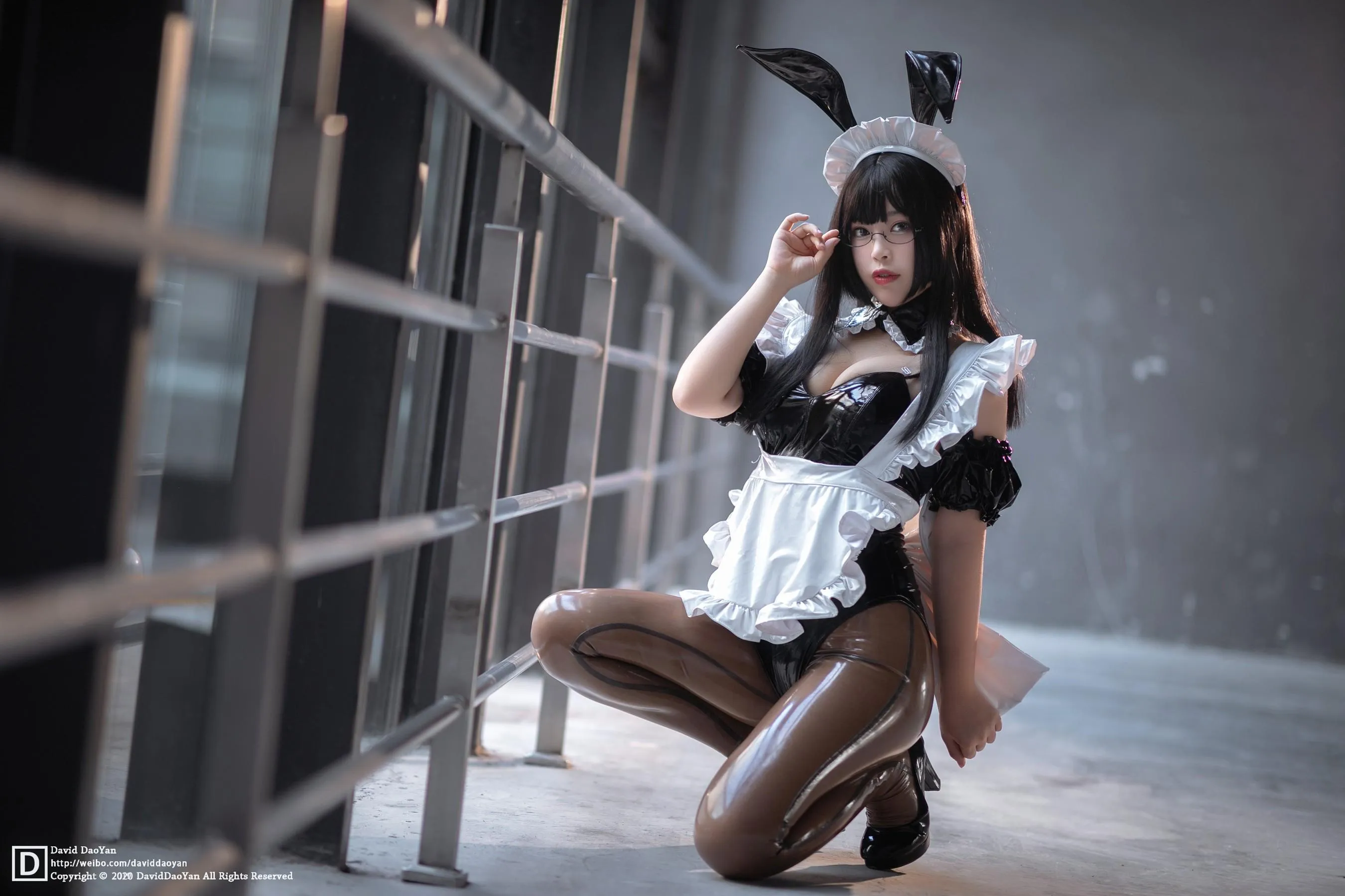 白烨 – NO.01 玉藻前同人女仆-兔女郎赠图 [13P]插图5